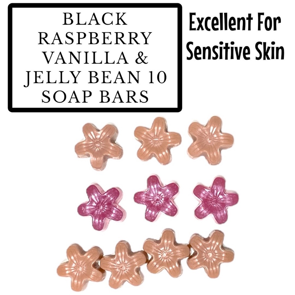 Black Raspberry and Jelly Bean Soap Bars